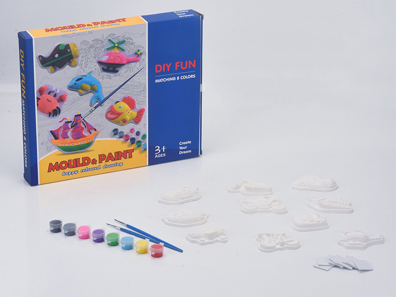 Plaster Painting - Transportation Tools