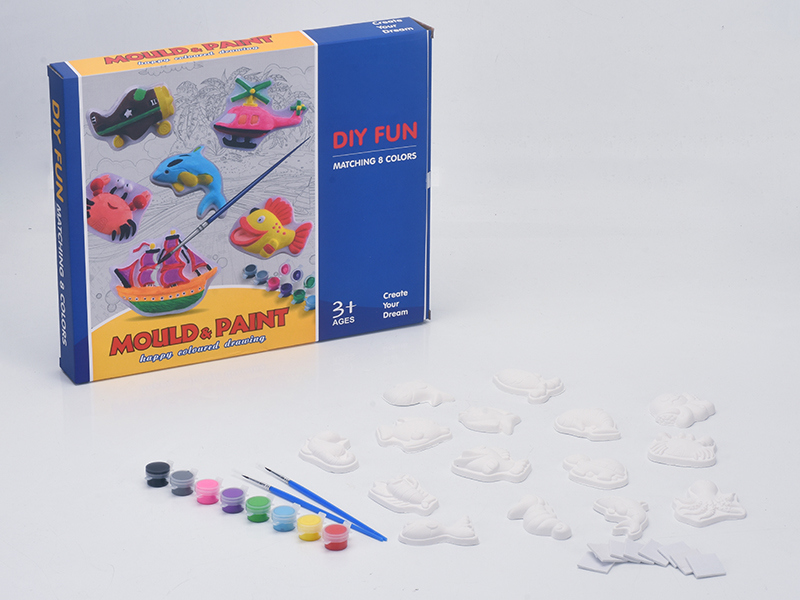 Plaster Painting - Marine World