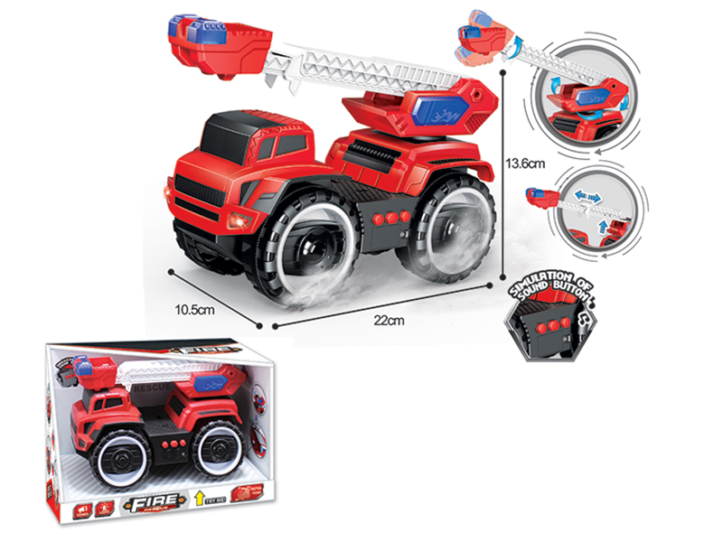 Friction Aerial Ladder With Sound And Light