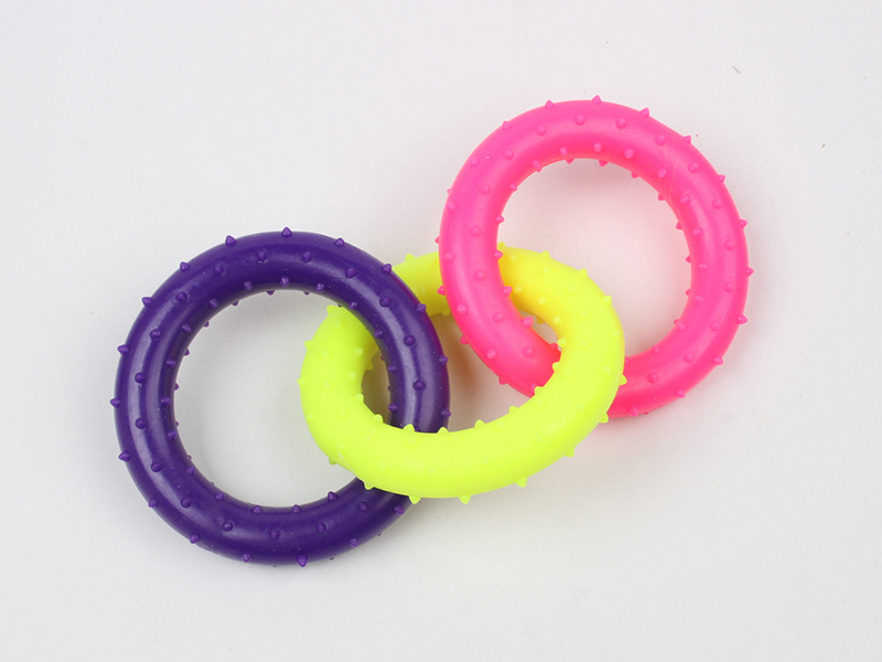 Three Color Ring  - Pet Toys