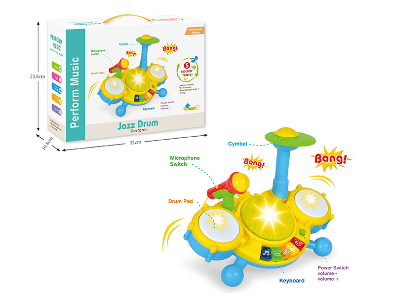 Electronic Jazz Drum