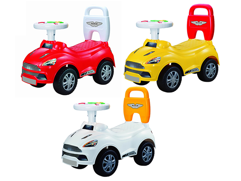 Cartoon Baby Car With Music(With Back)