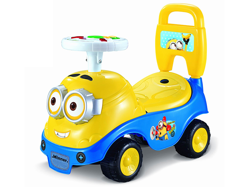 Minions Cartoon Baby Car With Music