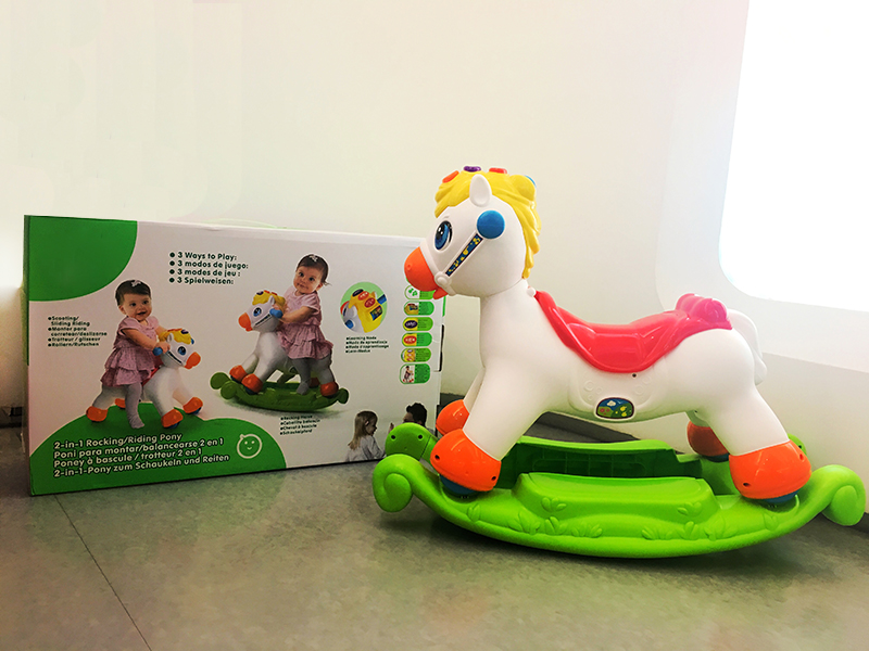 Rocking/Riding Pony(lighting/music/3 in 1)