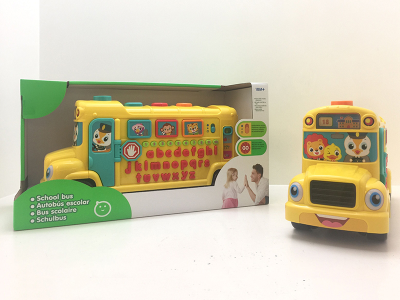 Bus With Light And Music