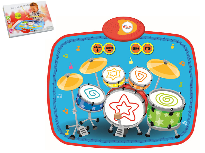 Mini Drum Set Music Blanket