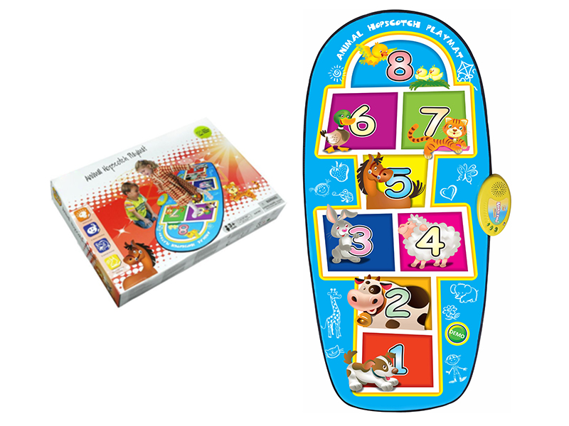 Hopscotch Music Blanket (blue)