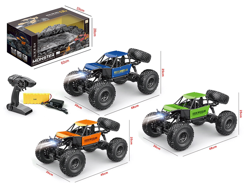 1:8 Alloy High-Speed 4WD Rock Crawler
