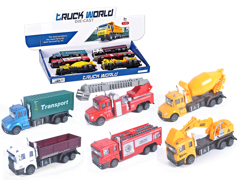 1:50 Alloy Pull Back Trailer