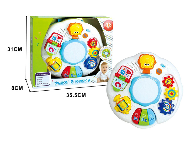 Hand Clapper Drum With Light And Music