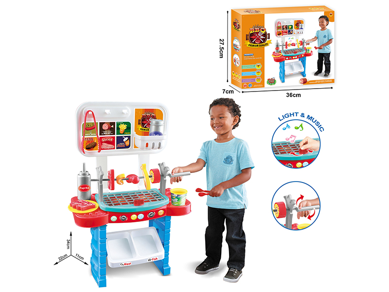 BBQ Station Set(lignht and music)