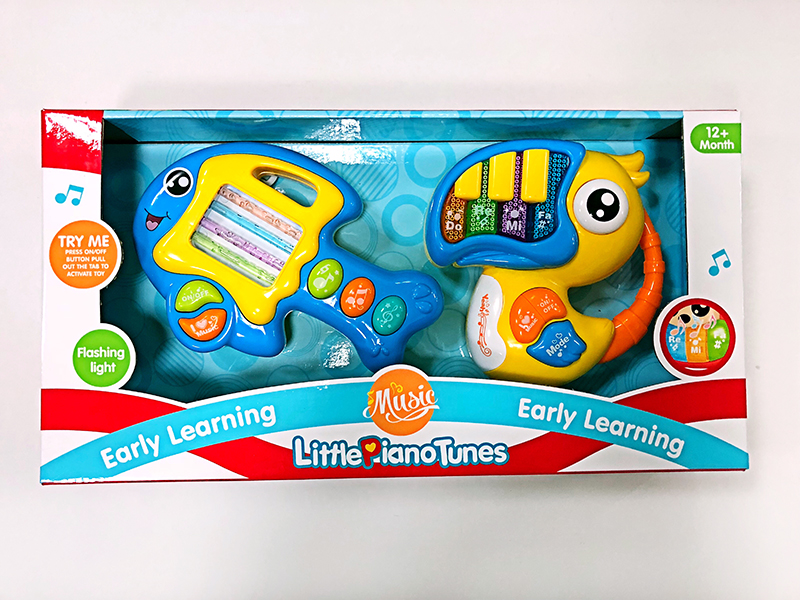 Parrot  + Music Fish(With Light And Music)