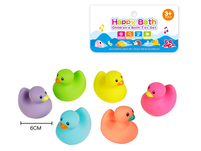 Water-Spraying Duck 6PCS