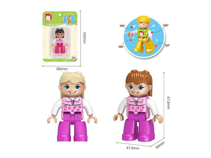 Building Block Dolls/Girls
