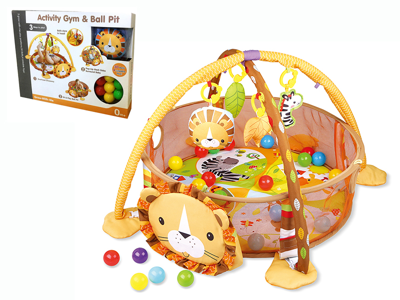 Lion Play Mat With 30pcs Bolls