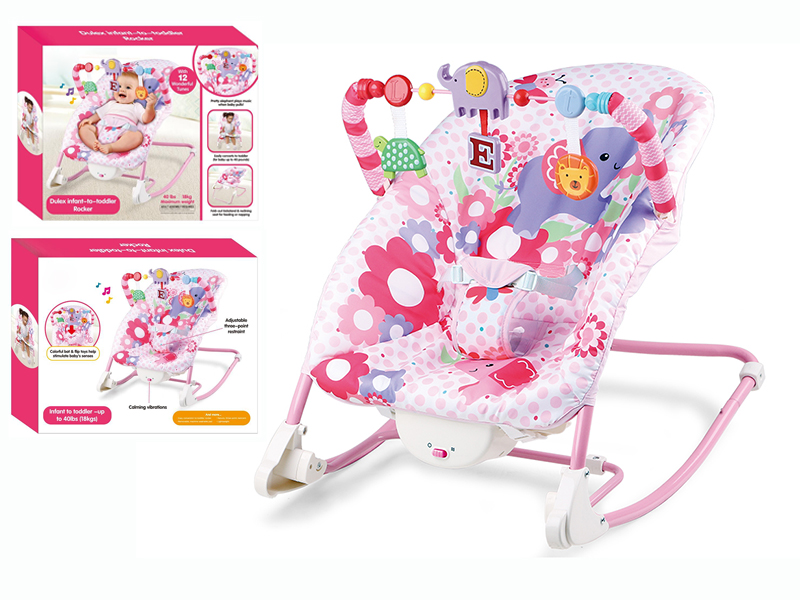 Baby Bouncer With Vibration Function And Music