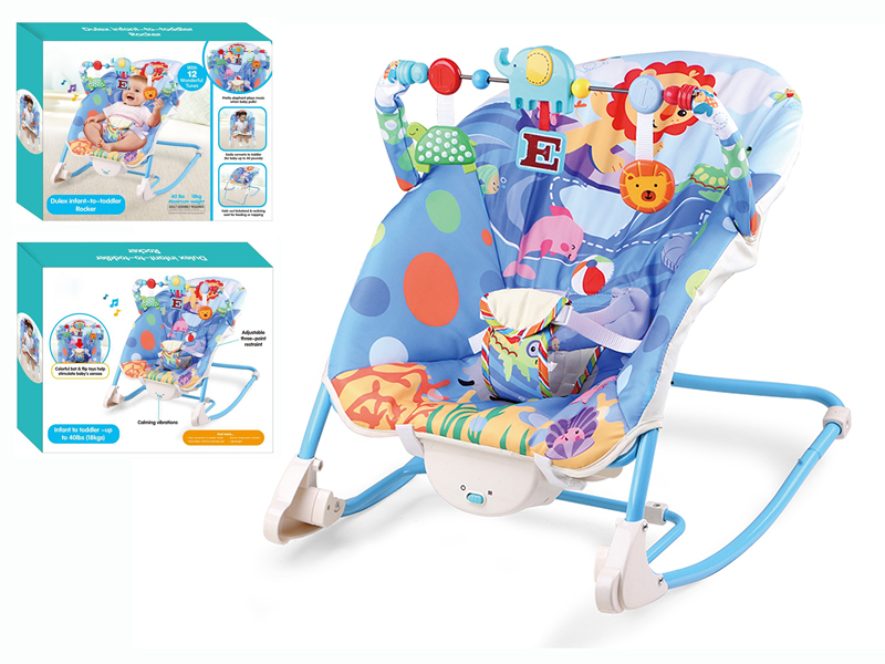 Ocean Baby Bouncer With Vibration Function And Music