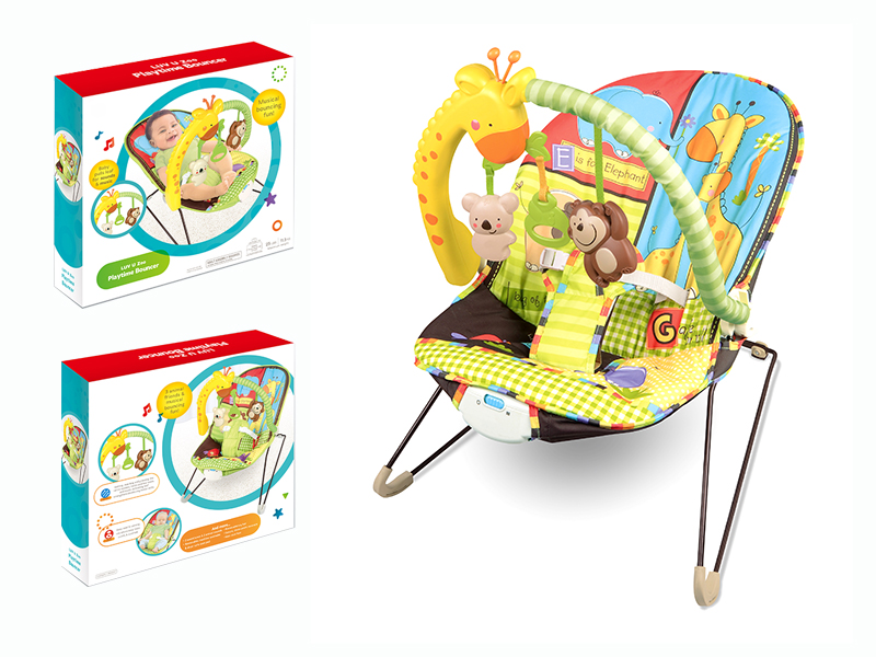 Baby Bouncer With Vibration Function And Music