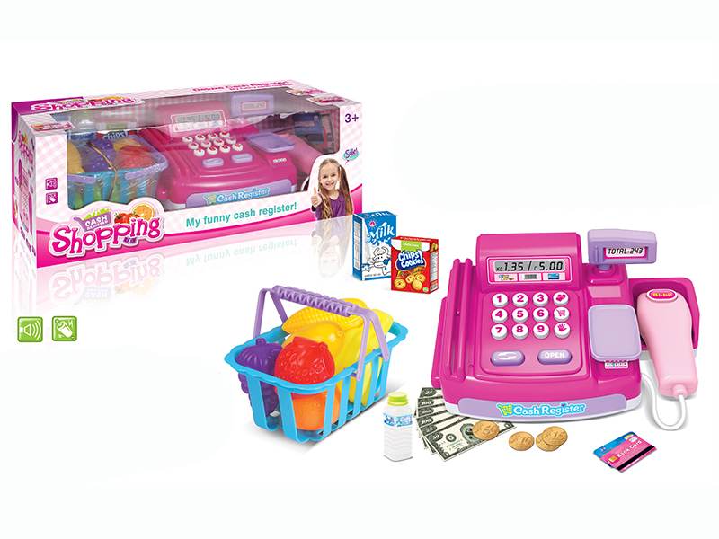 Cash Register + Fruit Basket