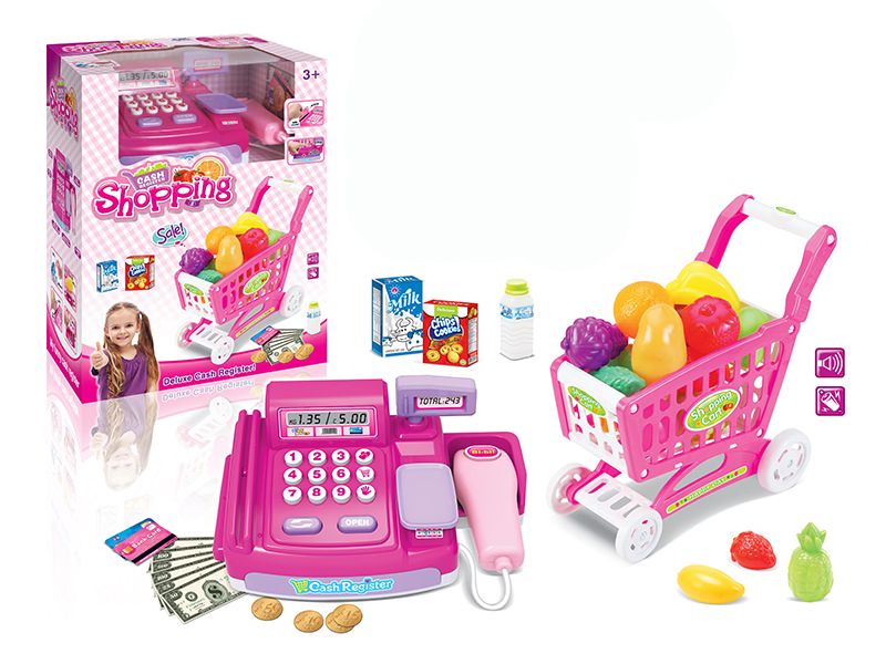 Cash Register + Fruit Cart