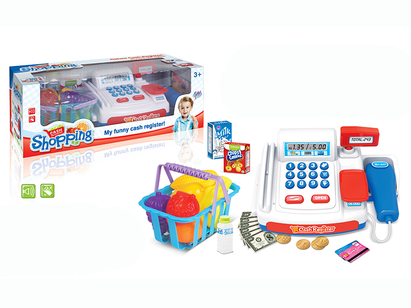 Cash Register + Fruit Basket