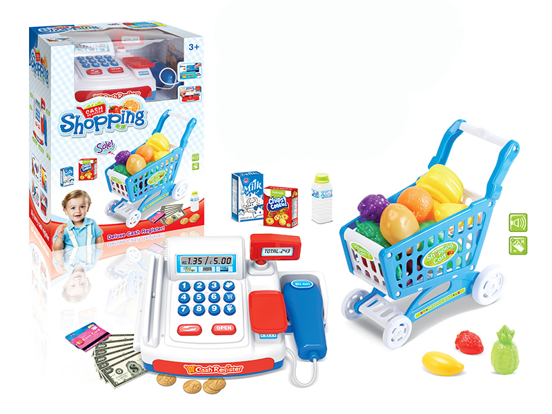 Cash Register + Fruit Cart