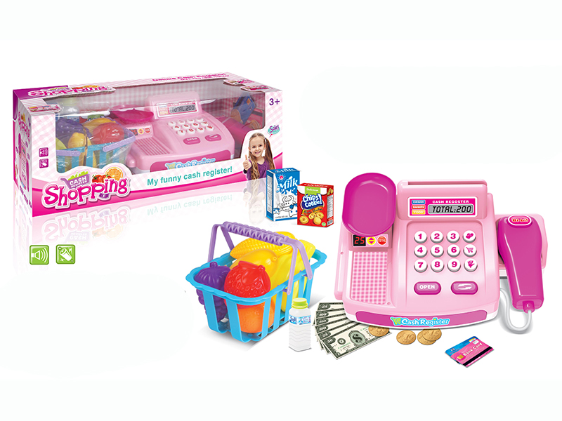 Cash Register + Fruit Basket