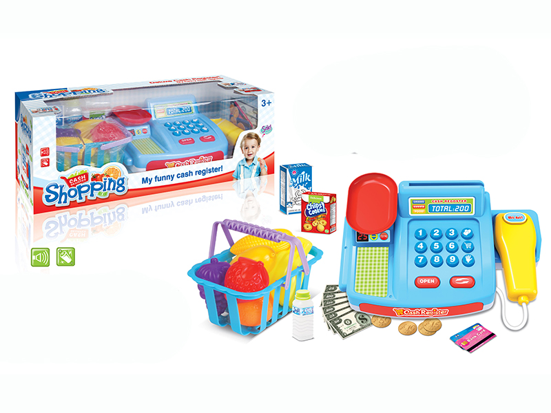 Cash Register + Fruit Basket