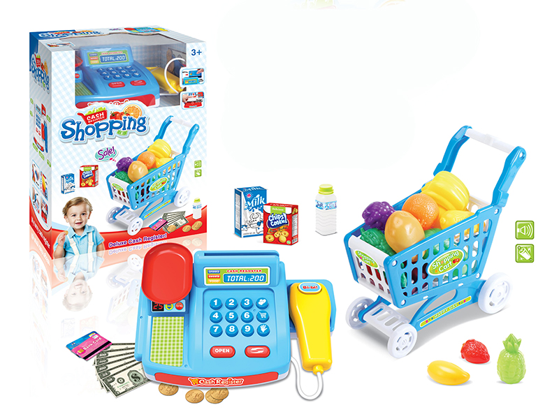 Cash Register + Fruit Cart