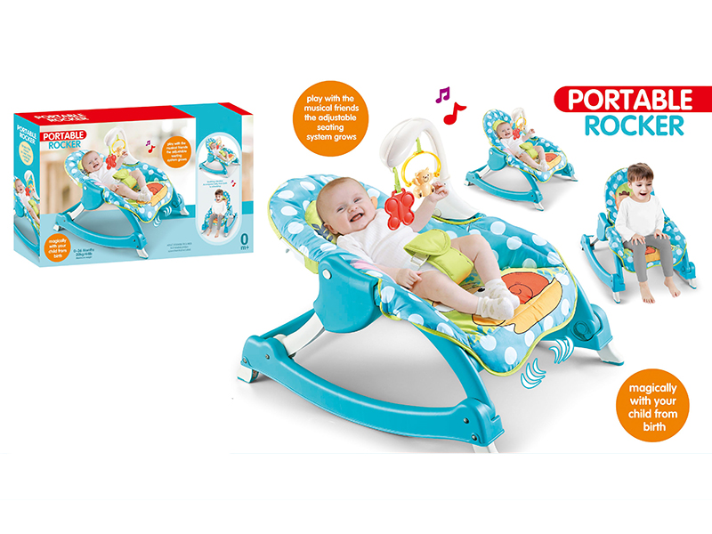 Baby Rocking Chair + Music + Vibration