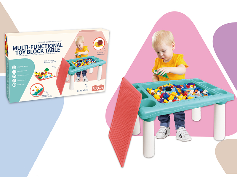 Building Blocks Table(With 300pcs Building Blocks)