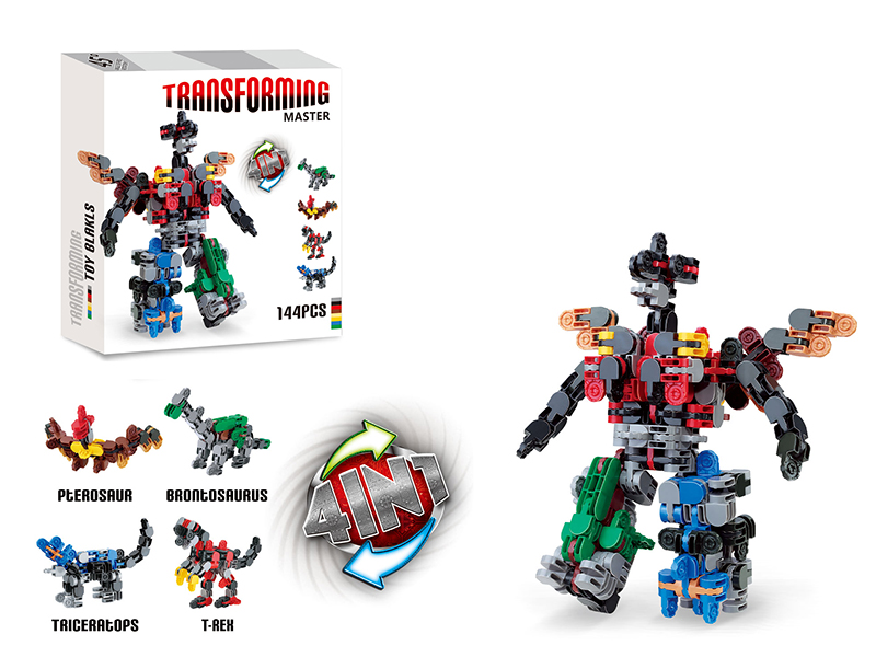 144PCS Transformable Building Blocks