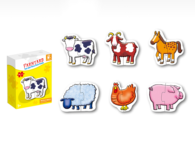 Farm Animals Puzzle(6 In 1)