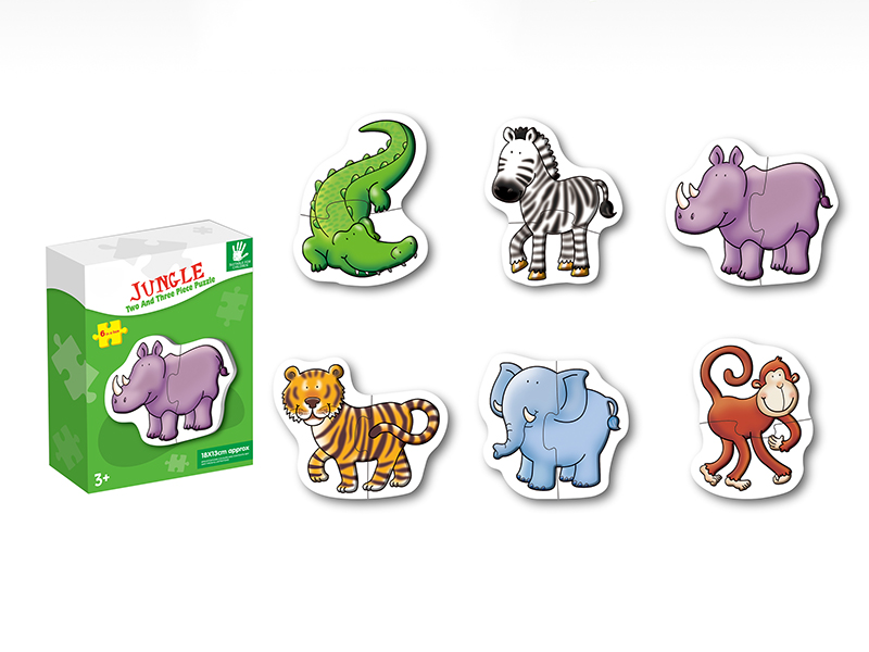 Jungle Animals Puzzle(6 In 1)