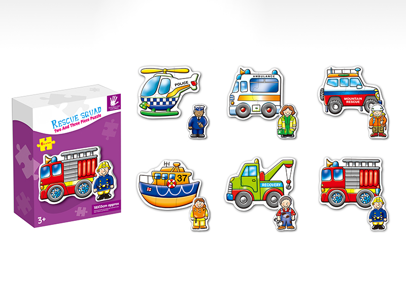 Rescue Team Puzzle(6 In 1)
