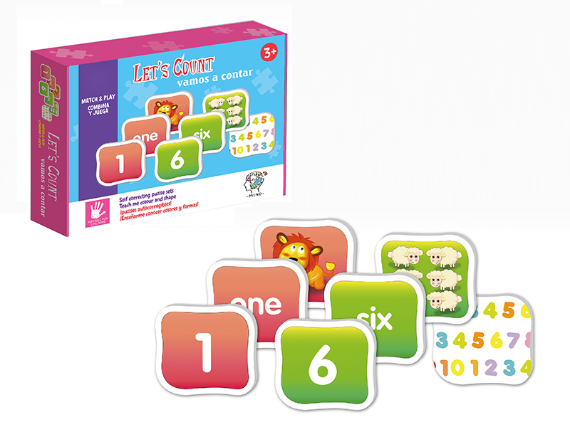 30pcs Digital English Matching Puzzle