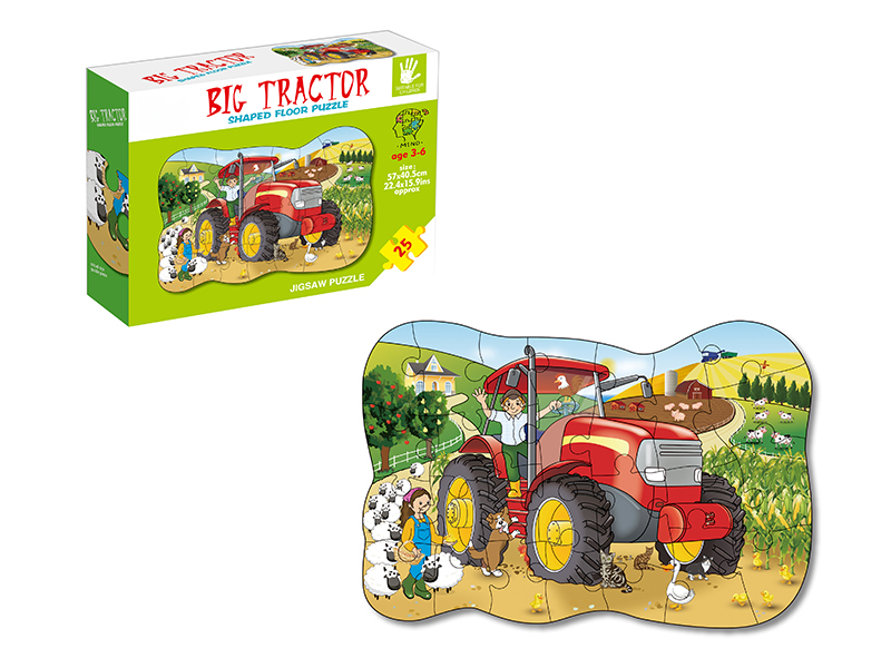 25PCS Tractor  Puzzle
