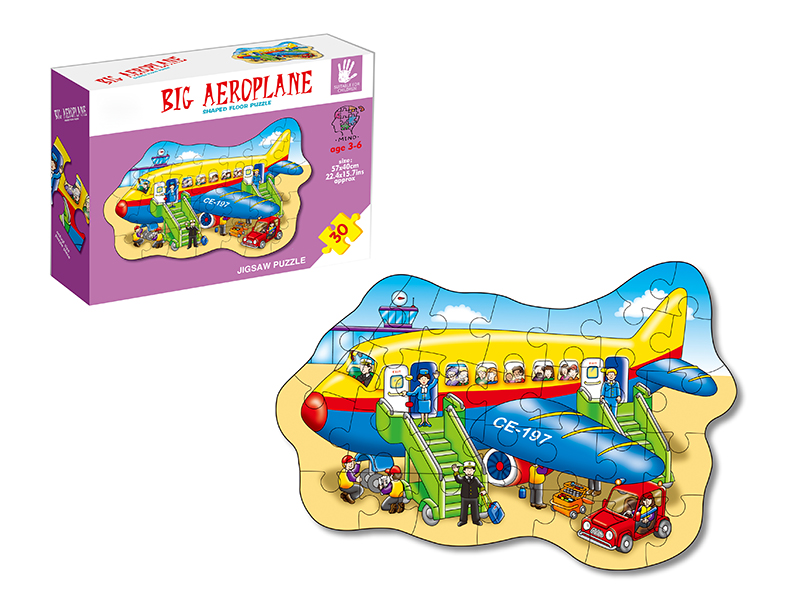 30PCS Aeroplane Puzzle