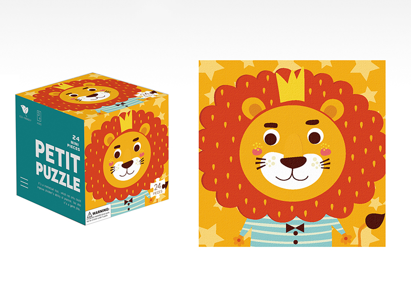 24pcs Lion Mini Puzzle