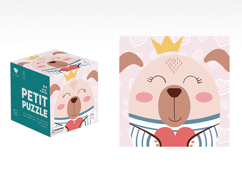 24pcs Pig Mini Puzzle