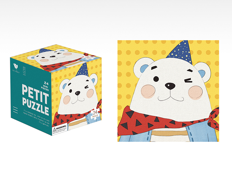 24pcs Bear Mini Puzzle