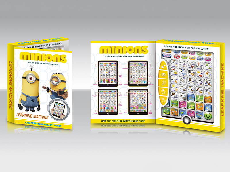 （Minions)English + Spanish Bilingual Learning Machine