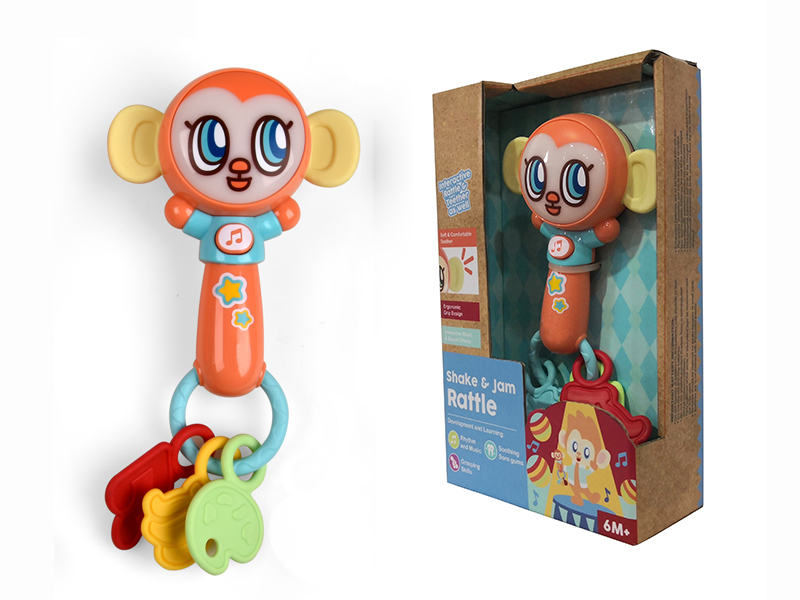 Monkey Music Rattle