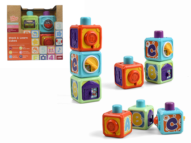 Stack And Learn Cubes