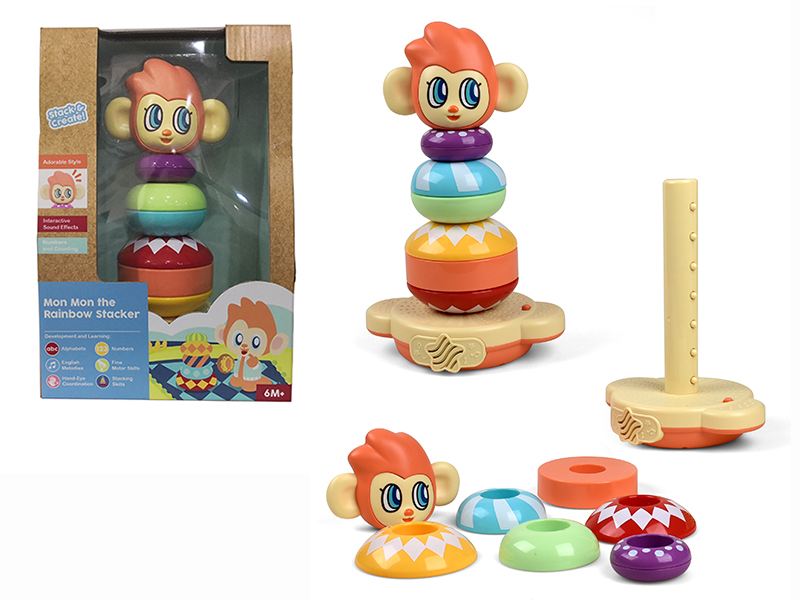 Rainbow Monkey Jenga