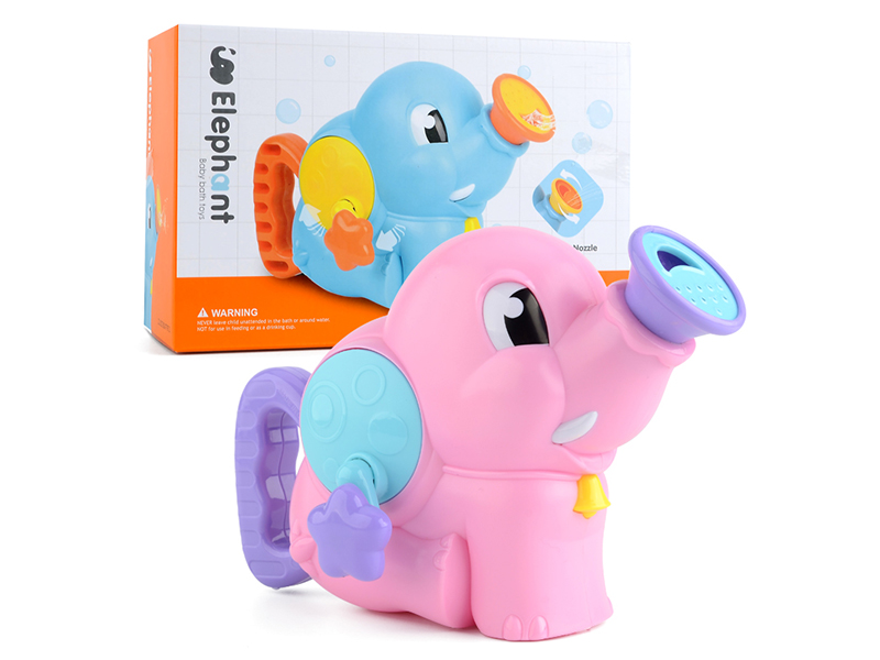 Elephant Water Suction Pump Bath Toy
