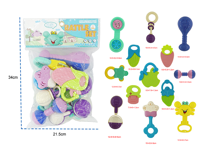 Baby Bells 13pcs (5 Teether)