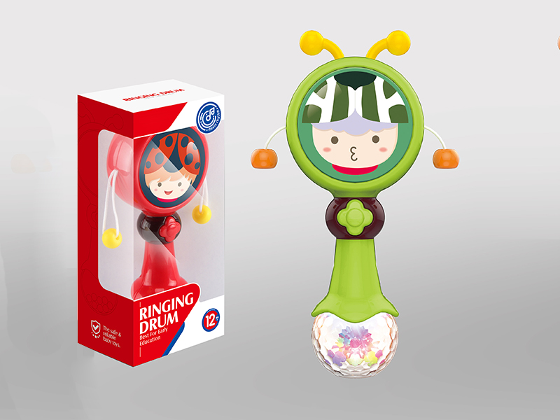 Cartoon Rattle-Drum