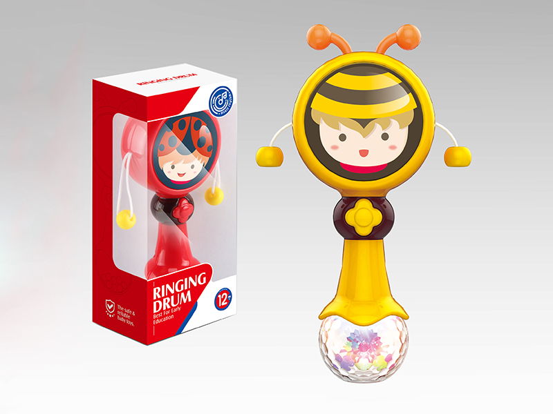 Cartoon Rattle-Drum