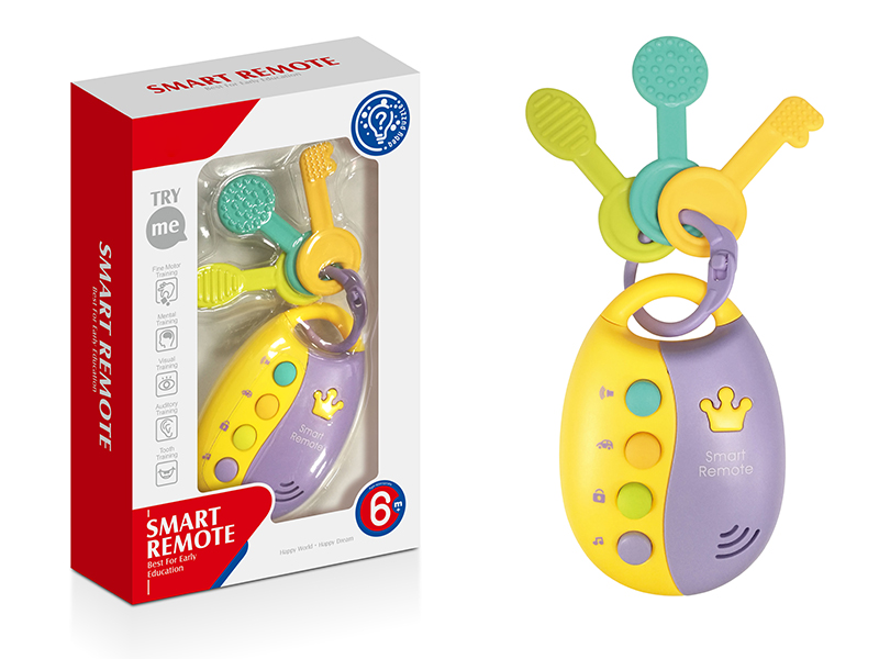 Car Remote-Controller With Sound And Light + Key